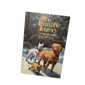 Vintage Children's Book, 80s "The Incredible Journey" Weekly Readers Hardback